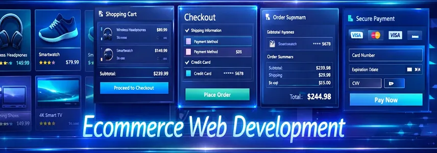 e-commerce web app development Services